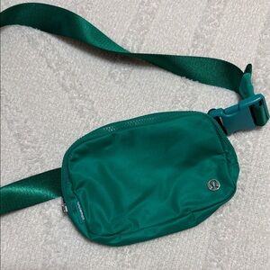 Lululemon Emerald Green Belt Bag